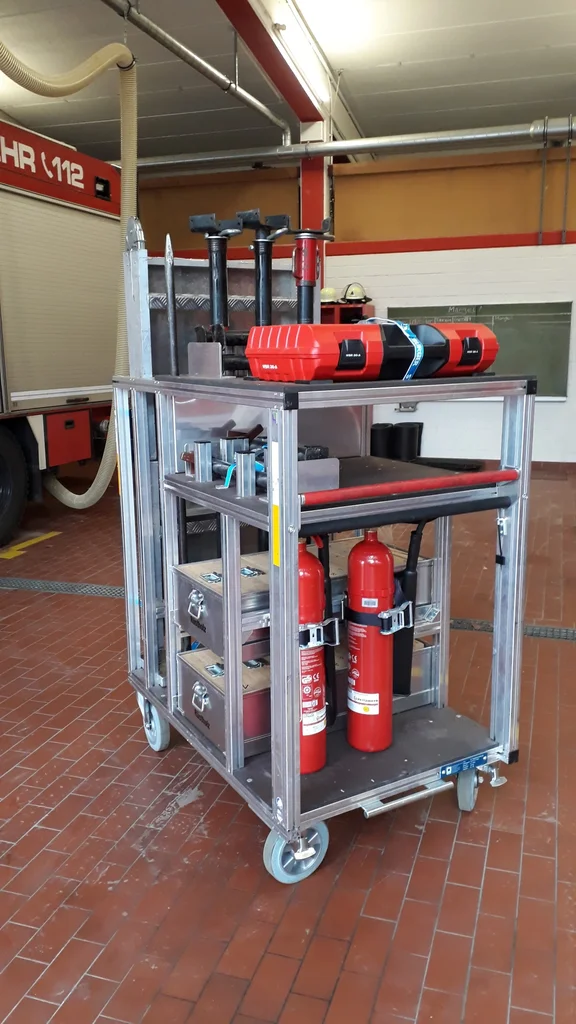 Rollwagen "Stabilisieren / Trennen"