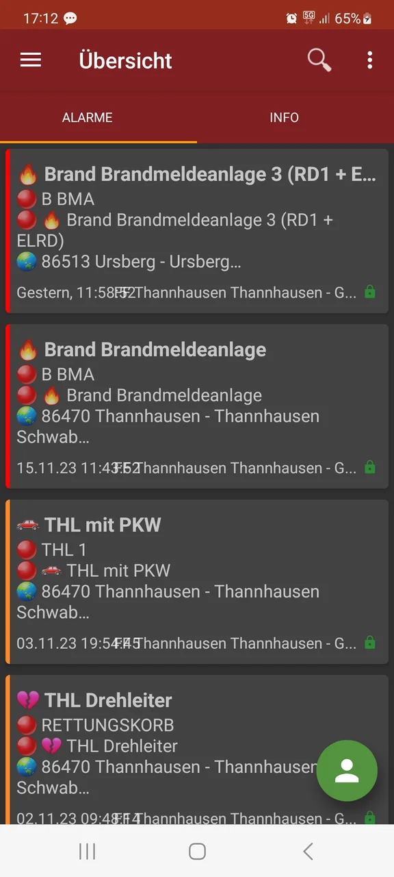 Zusatzalarmierung